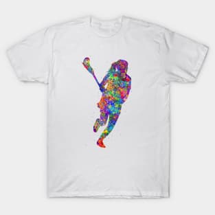 Lacrosse player girl T-Shirt